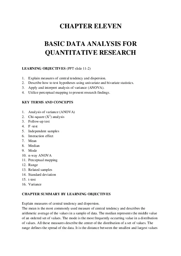 data analysis for quantitative research proposal